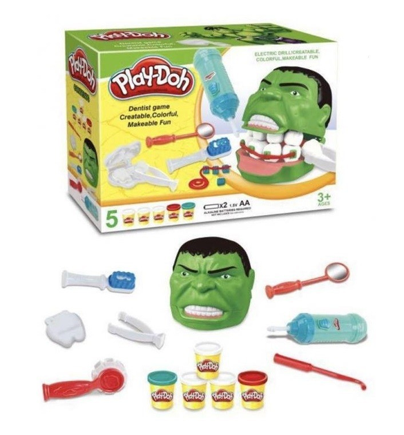 Набор пластилина Play-Doh Битва Халка купить по цене ₽ в интернет-магазине Детский мир