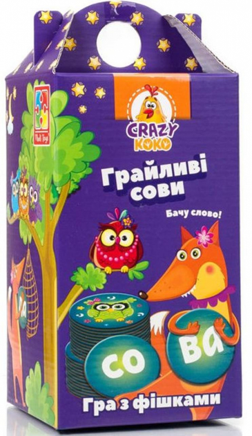 Rozetka Gra Z Fishkami Bachu Slovo Grajlivi Sovi Ukr Vladi Toys Vt8033 04 Cena Kupit Gra Z Fishkami Bachu Slovo Grajlivi Sovi Ukr Vladi Toys Vt8033 04 V Kieve Harkove Dnepropetrovske Odesse Zaporozhe