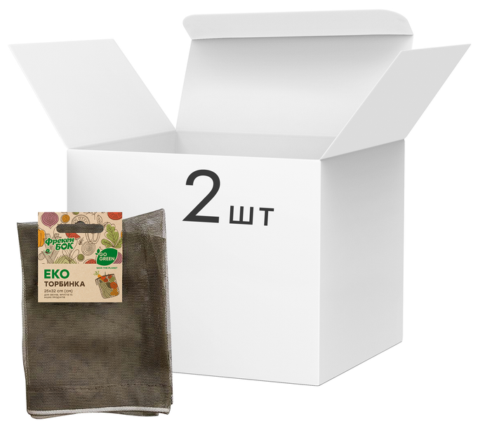 ROZETKA | Упаковка сумок Фрекен БОК Go Green для овочів і фруктів 25х32 ...