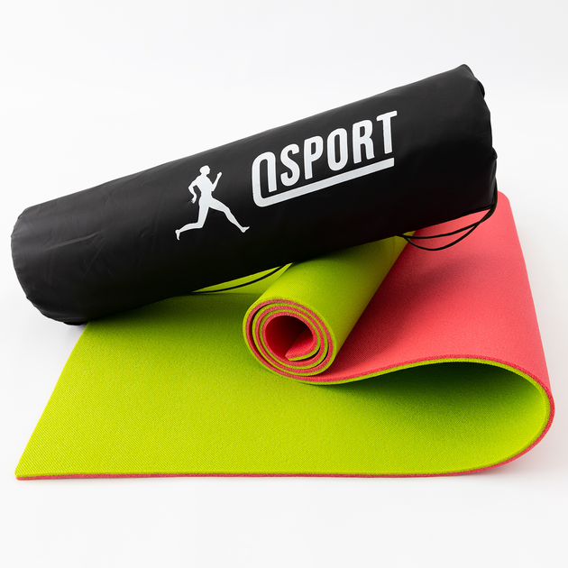  для йоги, фитнеса и спорта (каремат спортивный) OSPORT Спорт 8мм .