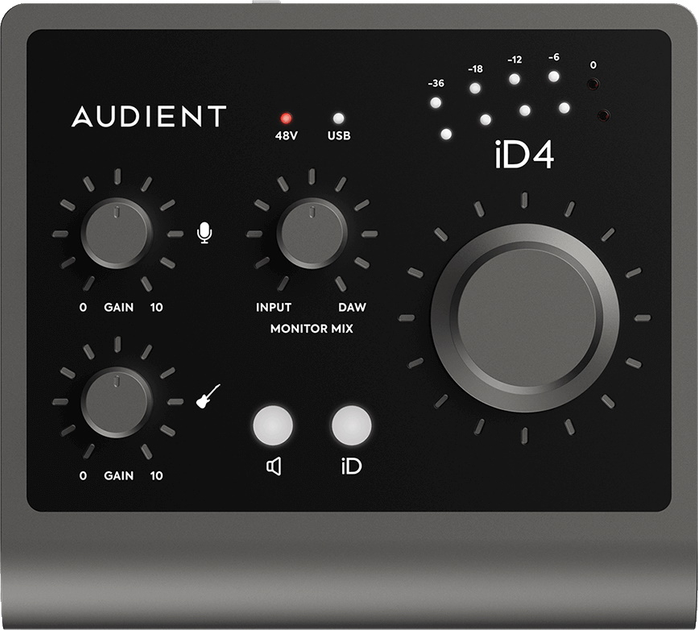 DTM・DAW Audient iD4mkII Аудиоинтерфейс Audient iD4 MKII - Интернет-магазин 