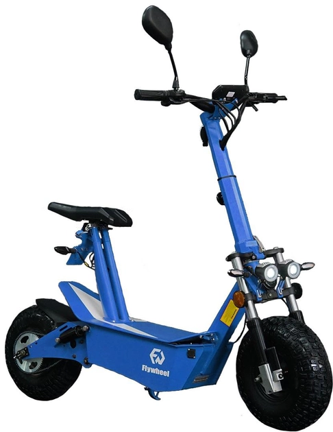 Электросамокат EMGo Technology Flywheel M1 (Синий) - изображение 1