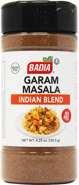 Приправа Badia Индийская смесь Garam Masala 120 г (033844007430 ...