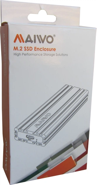 Внешний карман Maiwo для M.2 SSD NVMe (PCIe) - USB 3.1 Type-C (K1686P) - изображение 11