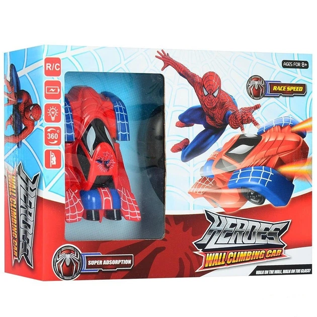Машинка которая ездит по стенам и потолку Climber Wall Racer
