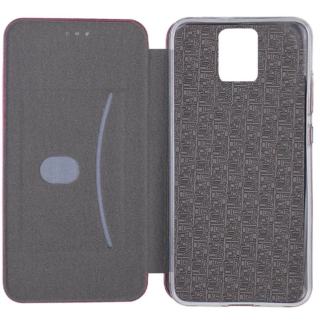 Чохол-книжка Epik Classy для Xiaomi Redmi Note 9s / Note 9 Pro / Note 9 Pro Max Шкіряний Бордовий - зображення 5