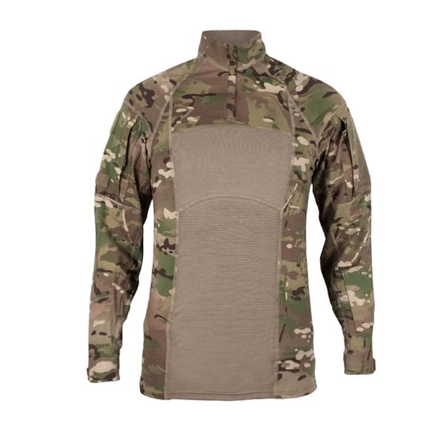 Бойова сорочка US вогнетривка Massif Combat Shirt Type II Multicam Світлий камуфляж XL - зображення 1