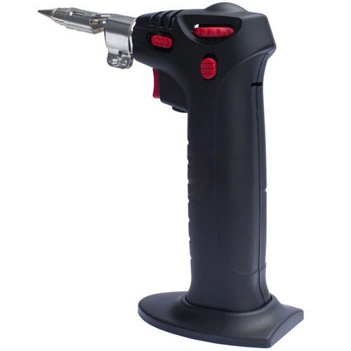 Газовая горелка-паяльник(пьезоподжиг) EXtools EX-206 c насадкой - изображение 2