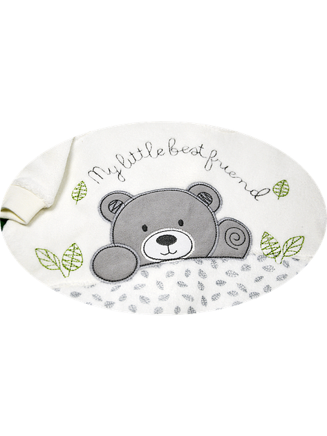 Комбинезон - человечек Turkey 56 Молочный-серый 114080 - Фото 2 Комбинезон - человечек Turkey 56 Молочный-серый 114080 - изображение 2