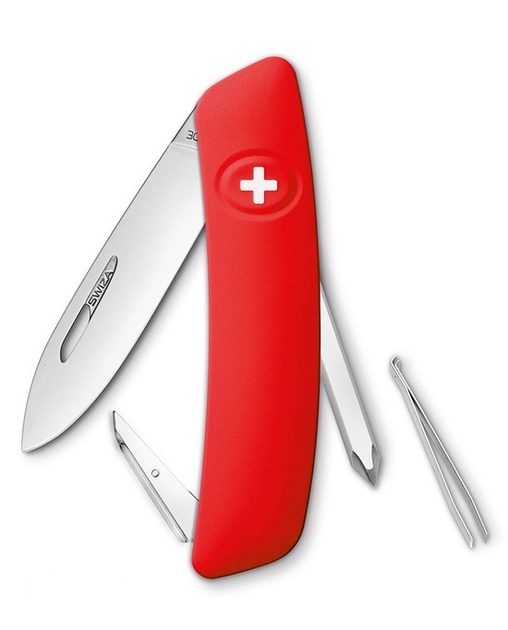 Нож Swiza, красный - изображение 1