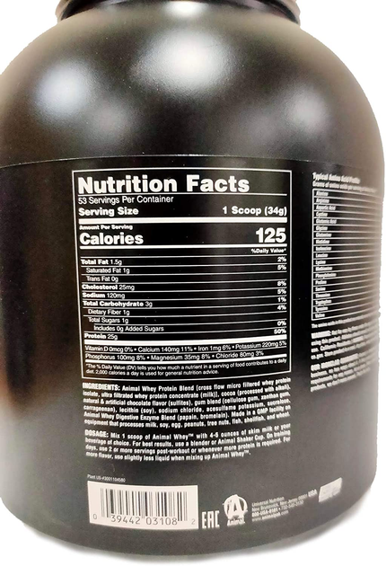 Протеин Universal Nutrition Animal Whey Isolate 2270 г – фото, отзывы ...