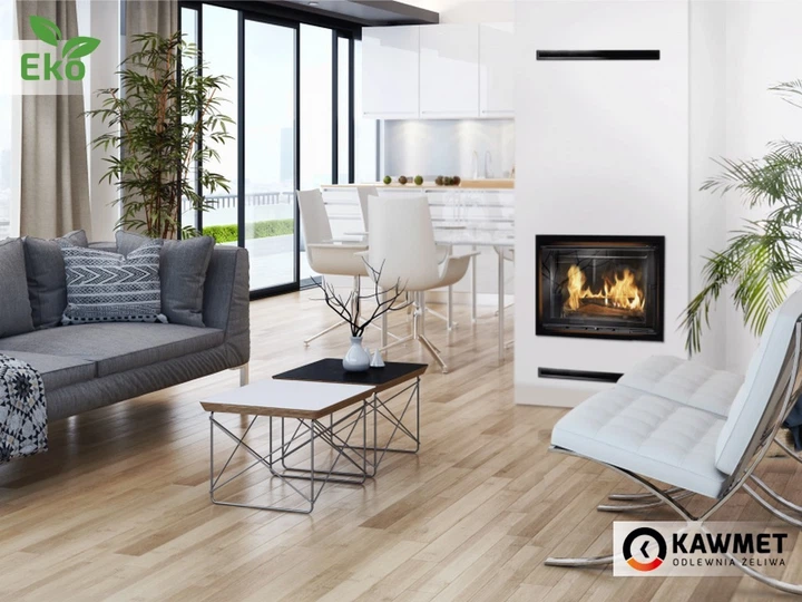 Камінна топка KAWMET W17 Dekor EKO - 16,1 кВт - зображення 13