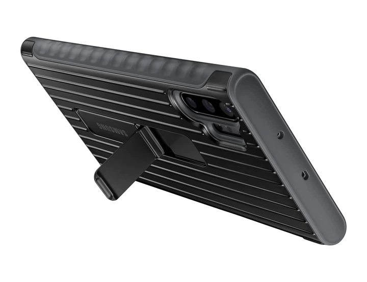 Чехол противоударный с подставкой Official Protective Standing Cover EF-RN975CBEGRU Б.У. для Samsung Galaxy Note 10 Plus Black - Б/У - изображение 5