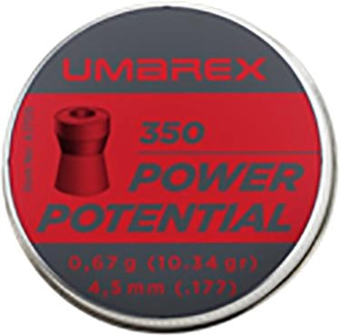 Свинцовые пули Umarex Power Potential 0.67 г калибр 4.5 (.177) 350 шт (4.1705) - изображение 1