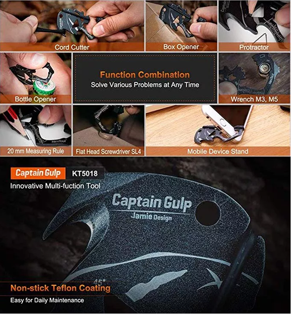 Міні-Мультитул NexTool Captain Gulp KT5018 - изображение 14