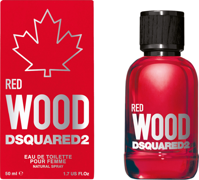 Акція на Туалетна вода для жінок Dsquared2 Red Wood Pour Femme 50 мл від Rozetka