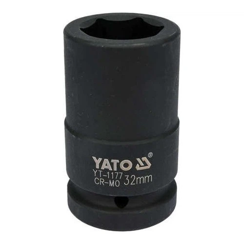 Головка торцева ударна YATO 1" 32x90мм (YT-1177) - Фото 1 Головка торцева ударна YATO 1" 32x90мм (YT-1177) - зображення 1