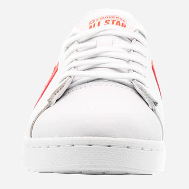 Sneakersy męskie skórzane do kostki Converse Pro Leather 170756C 42.5 Biały/Pomarańczowy (194432895164) - Zdjęcie 5 Sneakersy męskie skórzane do kostki Converse Pro Leather 170756C 42.5 Biały/Pomarańczowy (194432895164) - obraz 5