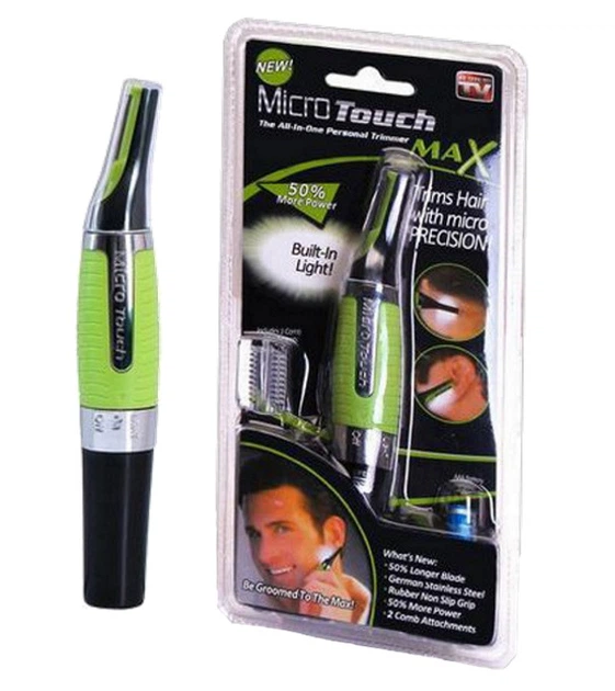 Триммер универсальный Micro Touch Max - бритва для носа и ушей Микро Тач Макс - изображение 7