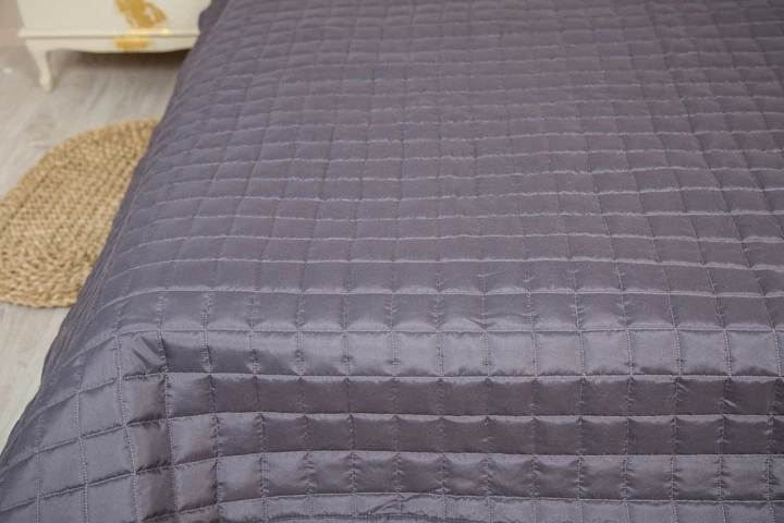 Покривало Ecotton Полісатин 140х205 Grey (ROZ6400063359) - зображення 2