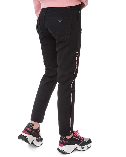Джинси жіночі EMPORIO ARMANI (6G2J36-2N3MZ-0999/19-20) Чорний 27 - Фото 5 Джинси жіночі EMPORIO ARMANI (6G2J36-2N3MZ-0999/19-20) Чорний 27 - изображение 5