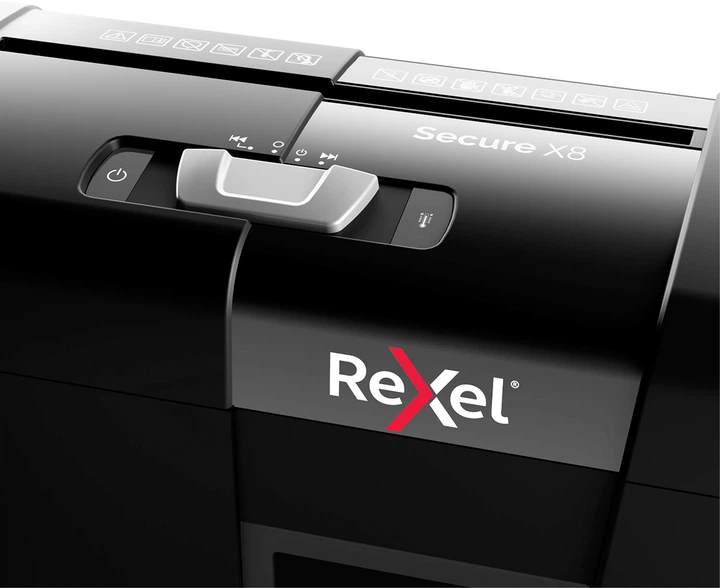 Шредер Rexel Secure X8 (4NR164/2020123EU) - зображення 3