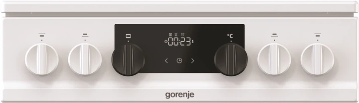 Плита електрична Gorenje EC5351WA/склокерамічна/сенсорний програматор/багаторівневе приготування/50х60 / гриль /біла (EC5351WA) - зображення 6
