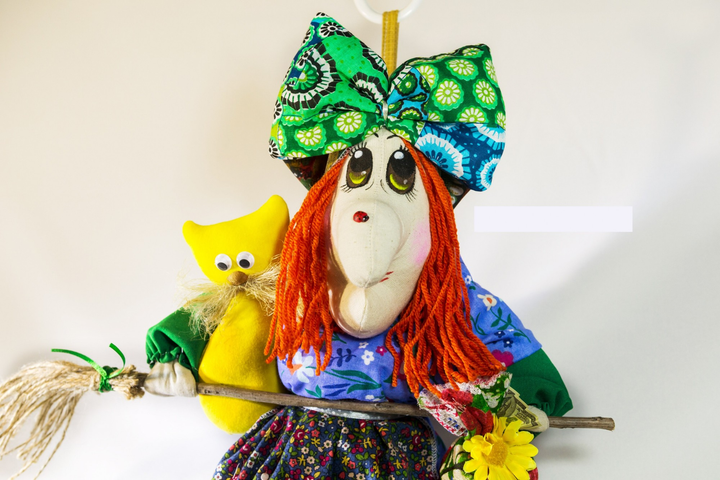 Сувенир-кукла декоративная “Баба Яга Ядвига” мод. 506-22