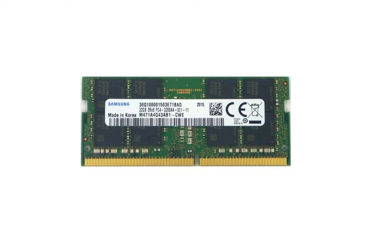 Оперативная память Samsung SO-DIMM DDR4 3200MHz 32GB (M471A4G43AB1