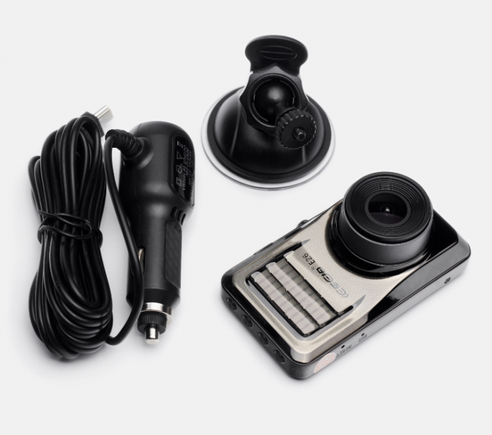 Відеореєстратор автомобільний DVR E-26/4724 FullHD Екран 3" - Фото 6 Відеореєстратор автомобільний DVR E-26/4724 FullHD Екран 3" - зображення 6