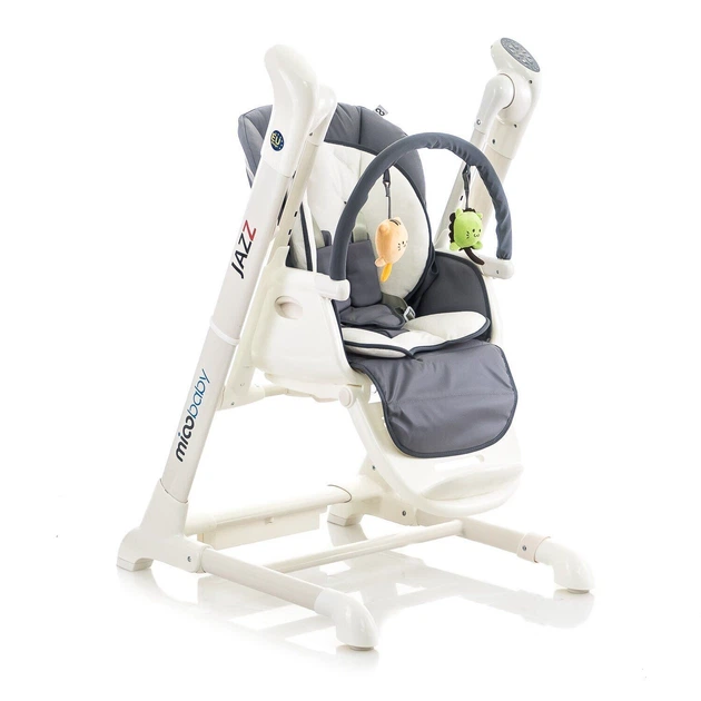Стул-качели mioobaby Jazz 3в1 шезлонг - укачивающий центр Джаз