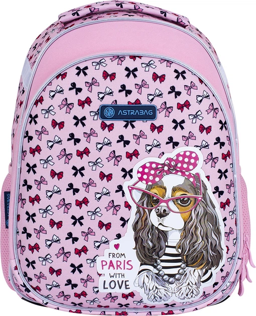 Рюкзак шкільний Astra Sweet Dog With Bows 39x30x17 см (5901137158501) - зображення 3