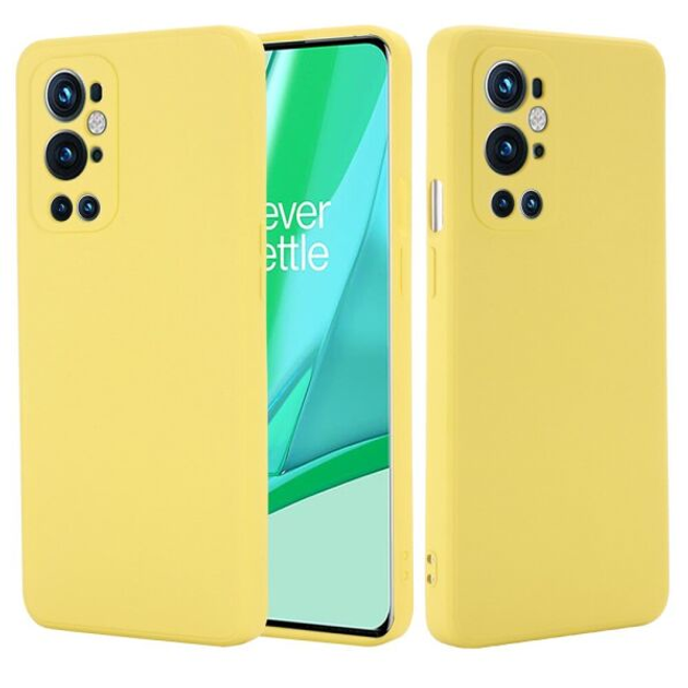 Защитный чехол Deexe Silicone Case для OnePlus 9 Pro - Yellow – фото ...