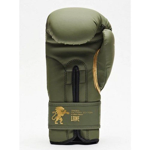 Боксерские перчатки Leone Mono Leone 1947 12oz Хаки (37333043) - Фото 2 Боксерские перчатки Leone Mono Leone 1947 12oz Хаки (37333043) - изображение 2