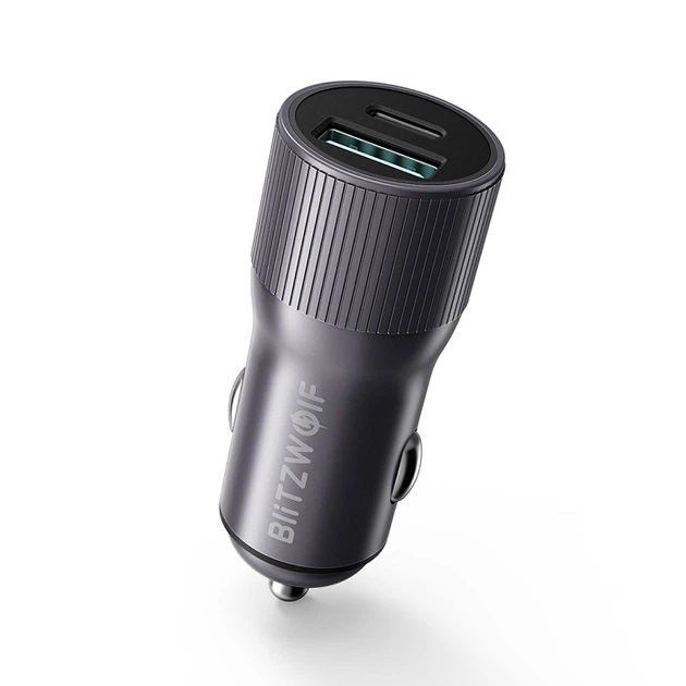 Автомобільний зарядний пристрій BlitzWolf BW-SD4 36W QC 3.0 - зображення 2