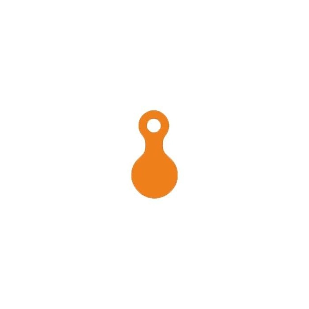 Мишень гонг Алебарда 3 см Оранжевая (525) - изображение 1