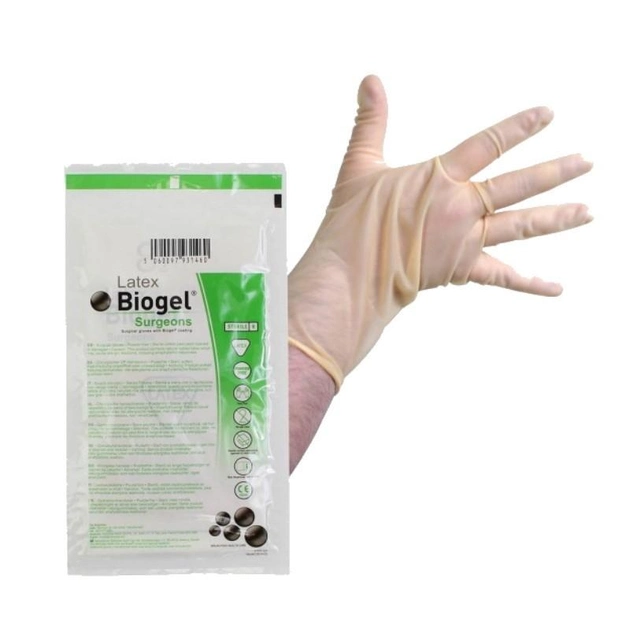 Перчатки хирургические стерильные Molnlycke Biogel Surgeons XL (9) - изображение 1