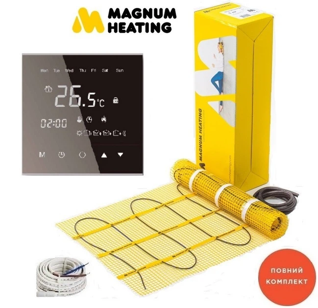 ROZETKA | Нагревательный мат Magnum 4,0м?/ 600Ват/ 150Вт/м? ...