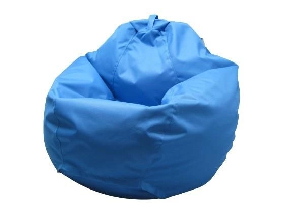Крісло-мішок Груша з внутрішнім чохлом Mypufik розмір М (110*90) Оксфорд 600ПУ Світло-синій-213 - зображення 1