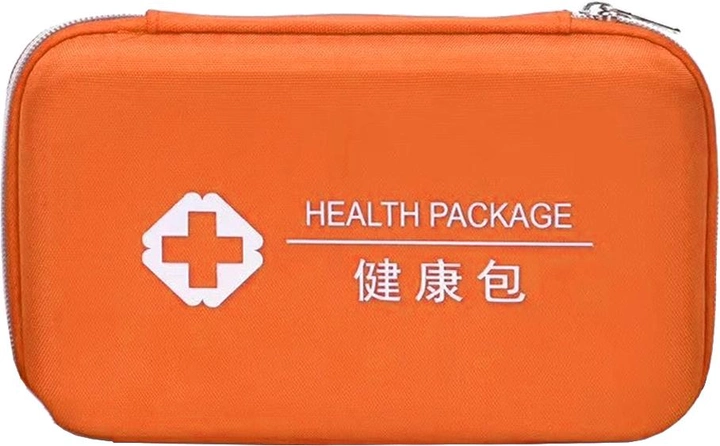 Аптечка Packing компактна дорожня Жовтогаряча 22 х 14 см (2000992407540) - зображення 1