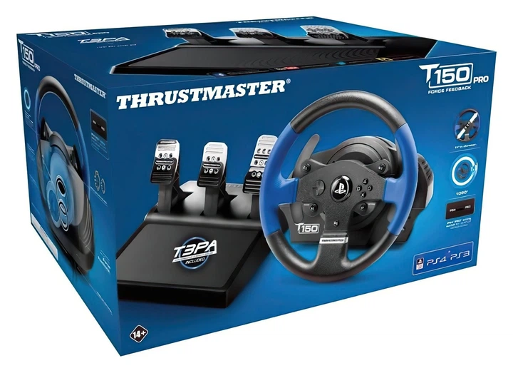 Проводной руль Thrustmaster T150 RS PRO Official Sony licensed PC/PS4 Black (4160696) - изображение 6