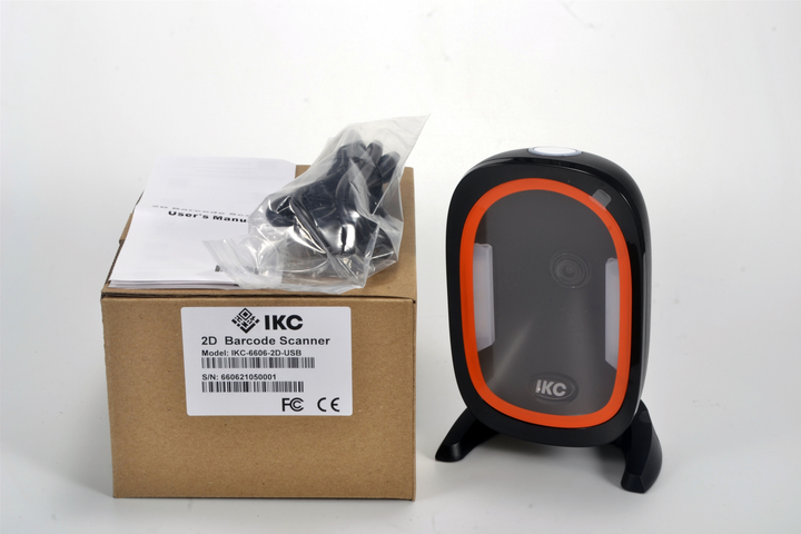 Сканер штрих-кодів IKC-6606 USB (ІКС-6606-2D-USB) - зображення 8