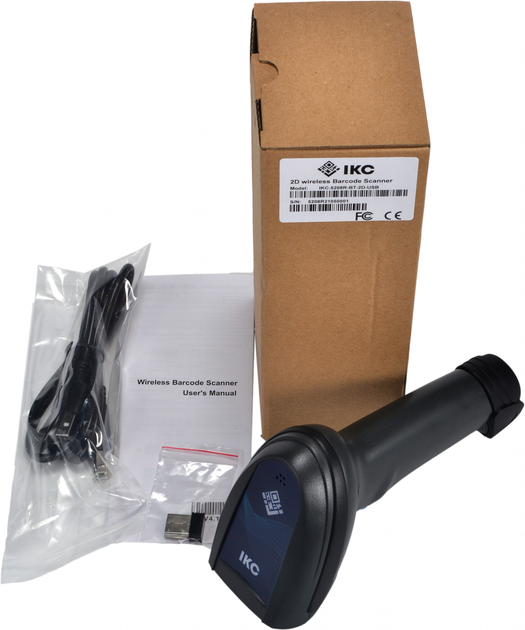 Сканер штрих-кодів ІКС-5208 без кредла USB (IKC-5208RC-BT-2D-USB) - зображення 8