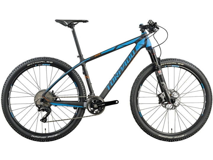 Велосипед TORPADO Nearco N XT M17 27.5" мужской Black/Blue - изображение 2