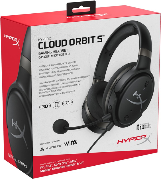 HyperX Cloud Orbit SヘッドセットHX-HSCOS-GM/WW Amazon.co.jp: HyperX Cloud Orbit S ゲーミングヘッドセット