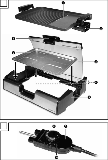 Гриль контактный Silver Crest STGG 1800 A1 - изображение 3