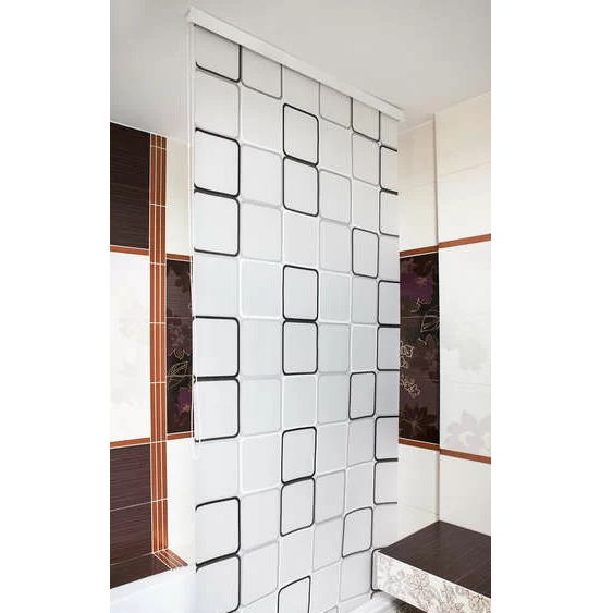 Шторка для ванной Bisk Peva Malta 2 с кольцами 180*200см (06894) - Фото 3 Шторка для ванной Bisk Peva Malta 2 с кольцами 180*200см (06894) - изображение 3