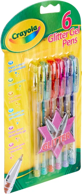 Zestaw długopisów żelowych Crayola 6 szt. (7747) - obraz 2