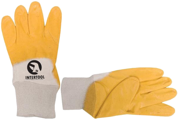 Перчатки Intertool Нитрил 10 Желтые от продавца: Все вместе – в ...