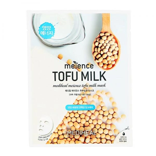 Маска для лица тканевая на основе тофу-молока Mediheal Meience Tofu Milk Moisturising Mask 25 мл 